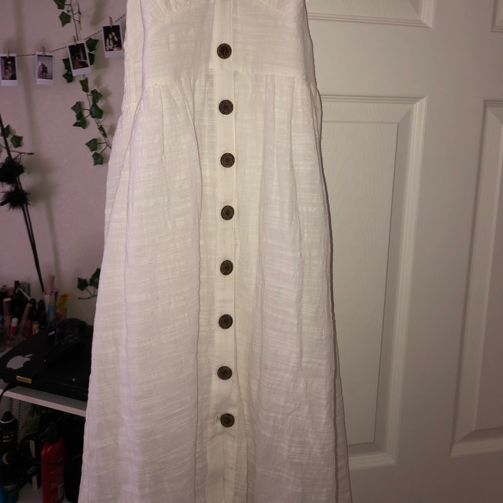 white dress